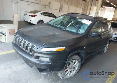 2014 Jeep Cherokee Latitude из США, поврежденный, VIN 1C4PJMCS1EW220445